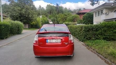 Röd Begagnad 2008 Toyota Prius Halvkombi | 80 000 kr (Marknadspris) - Bild 1/4