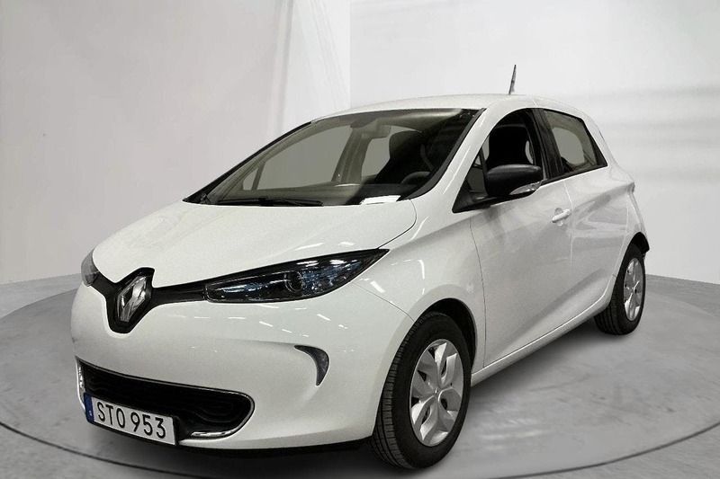 Vit Begagnad 2019 Renault Zoe Halvkombi | 100 000 kr (Superpris) - Bild 1/4