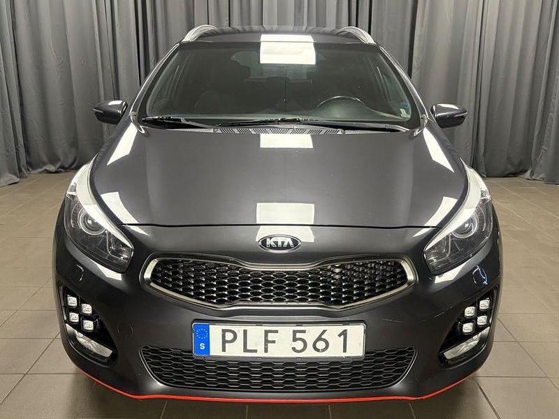 Begagnad Kia Ceed Sportswagon GT-Line 136 HK (100 kW) 2017 Grå Kombi