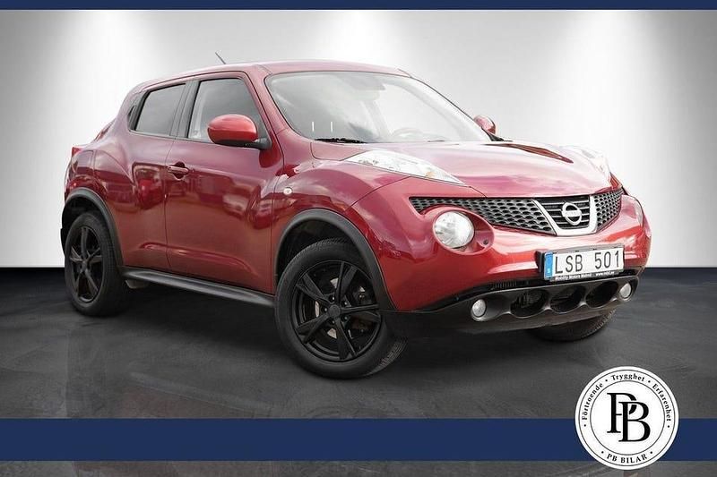 Mörkröd Begagnad 2011 Nissan Juke SUV | 79 900 kr (Lite dyr) - Bild 1/3