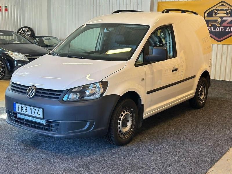 Begagnad VW Caddy 109 HK (80 kW) 2015 Vit Minibuss