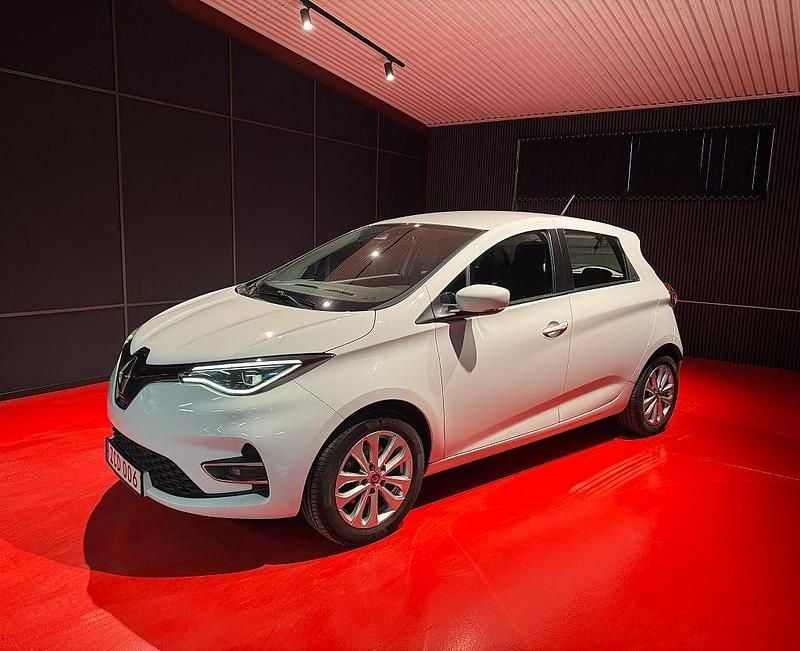 Vit Begagnad 2020 Renault Zoe Play Halvkombi | 164 900 kr (Lite dyr) - Bild 1/4