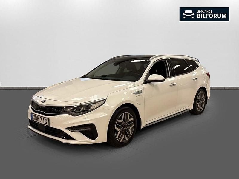 Begagnad Kia Optima Advance 205 HK (150 kW) 2018 Vit Kombi