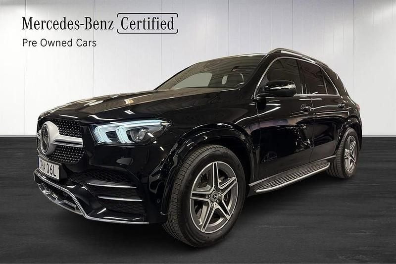 Svart Begagnad 2023 Mercedes GLE350 AMG SUV | 699 000 kr - Bild 1/4