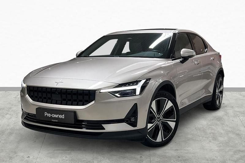 Begagnad Polestar 2 Long Range Single Motor 309 kW (421 HK) 2022 Grå Halvkombi