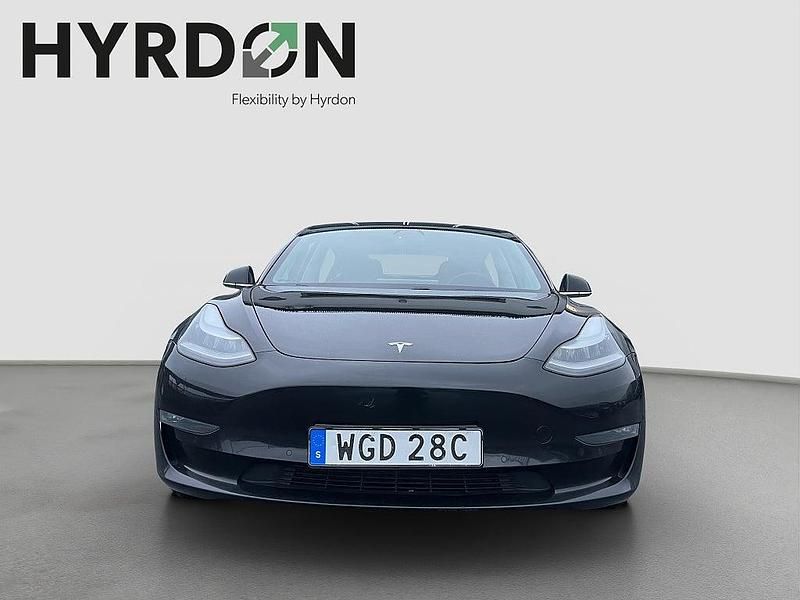 Begagnad Tesla Model 3 Long Range AWD 366 kW (498 HK) 2020 Svart Sedan