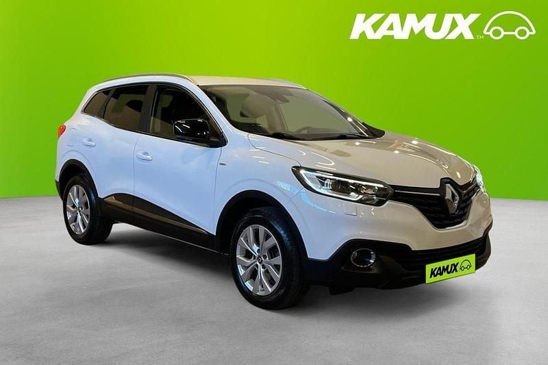 Vit Begagnad 2018 Renault Kadjar LIMITED SUV | 164 800 kr (Marknadspris) - Bild 1/4