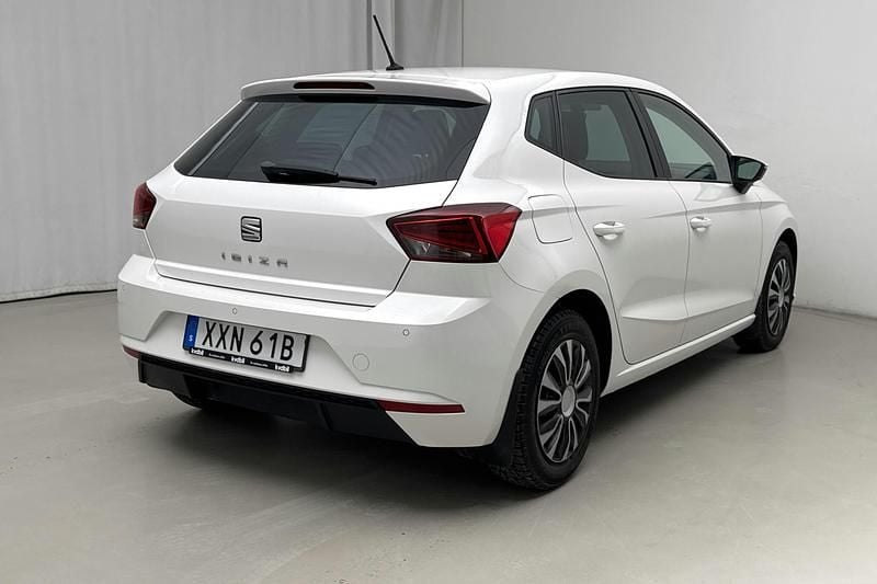 Begagnad Seat Ibiza Style 80 HK (58 kW) 2019 Vit Halvkombi