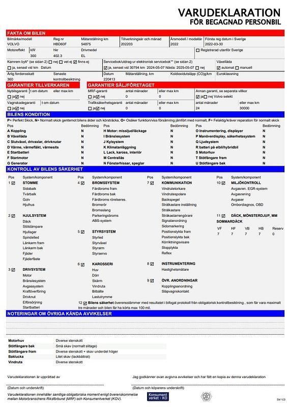 Begagnad Volvo C40 303 kW (413 HK) 2022 Silver SUV