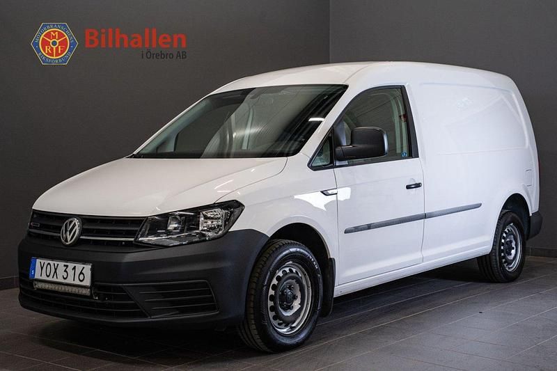 Vit Begagnad 2018 VW Caddy Maxi Minibuss | 219 900 kr (Marknadspris) - Bild 1/4