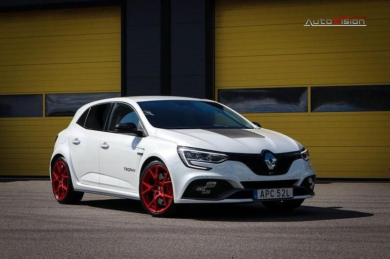 Vit Begagnad 2021 Renault Mégane IV Trophy Halvkombi | 369 900 kr (Dyr) - Bild 1/4