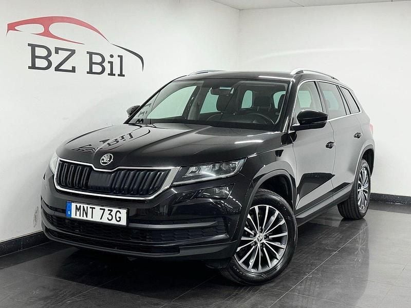 Svart Begagnad 2021 Skoda Kodiaq Business Line SUV | 279 900 kr (Superpris) - Bild 1/4