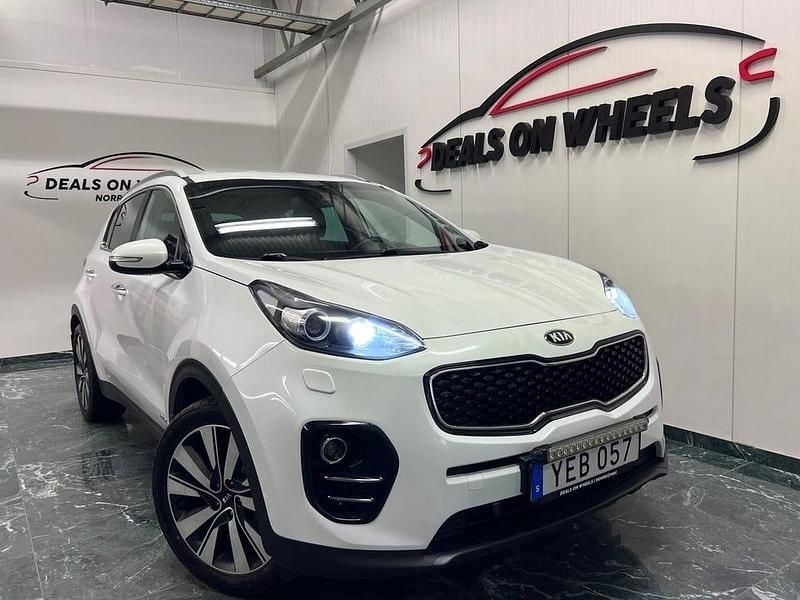 Begagnad Kia Sportage Advance 185 HK (136 kW) 2016 Vit SUV
