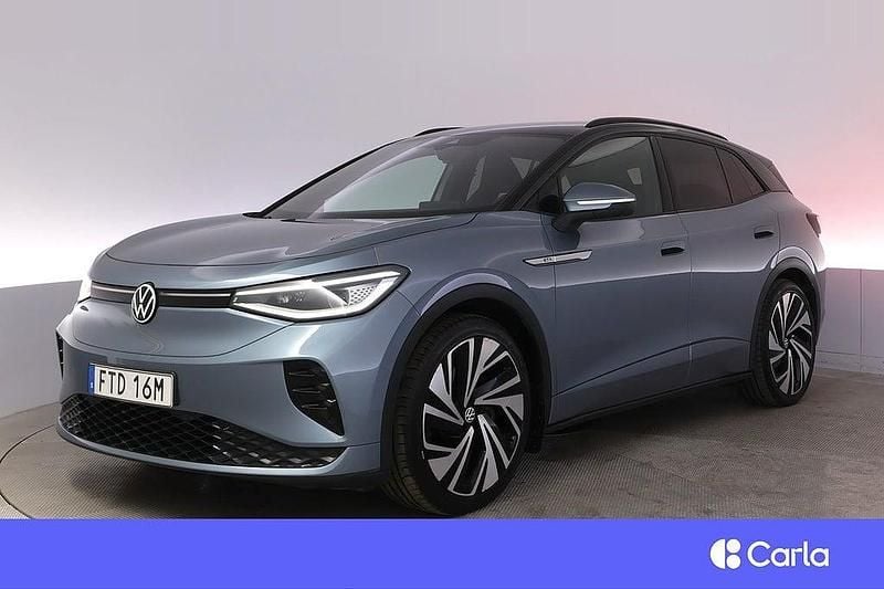 Blå Begagnad 2021 VW ID.4 GTX SUV | 360 900 kr (Lite dyr) - Bild 1/4