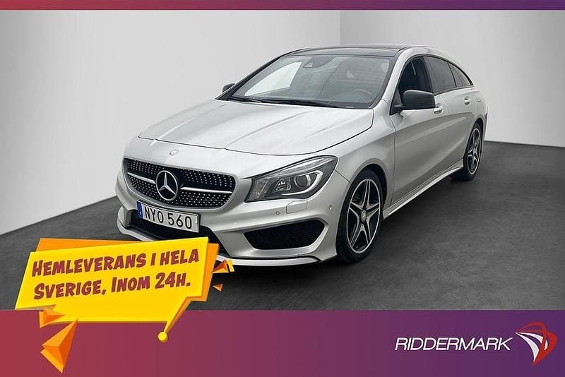 Begagnad Mercedes CLA200 Shooting Brake 2016 Silver Kombi
