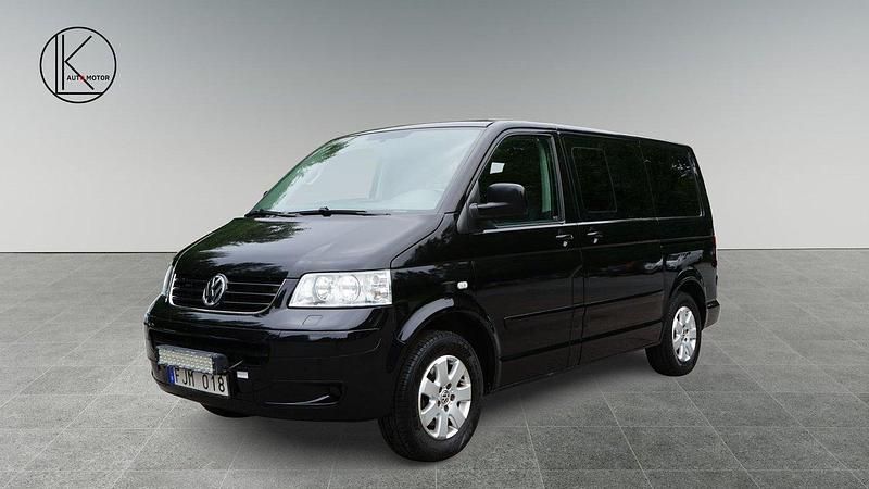 Svart Begagnad 2007 VW Multivan Comfortline Minibuss | 119 900 kr (Marknadspris) - Bild 1/4