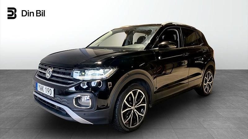 Svart Begagnad 2020 VW T-Cross GT SUV | 199 900 kr (Marknadspris) - Bild 1/4