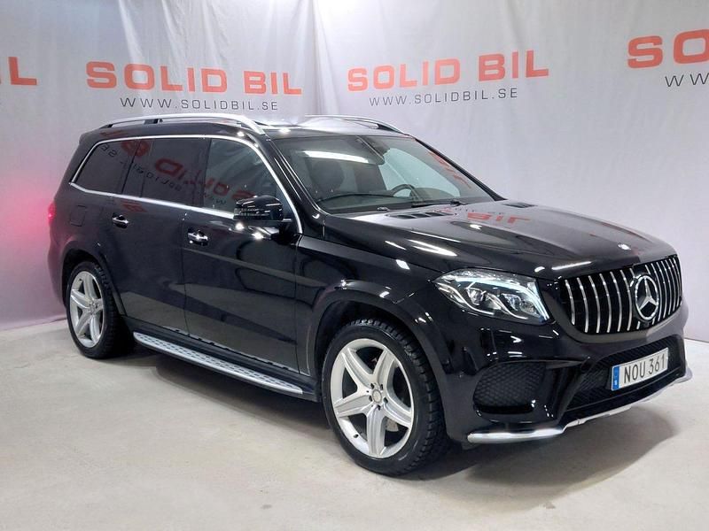 Begagnad Mercedes GLS350 AMG 259 HK (190 kW) 2016 Svart SUV