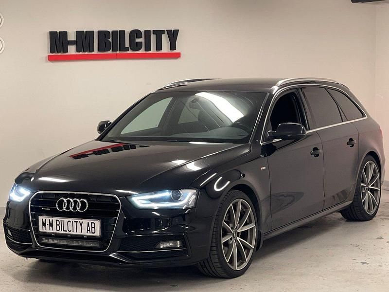 Svart Begagnad 2013 Audi A4 S-Line Kombi | 119 900 kr (Dyr) - Bild 1/4