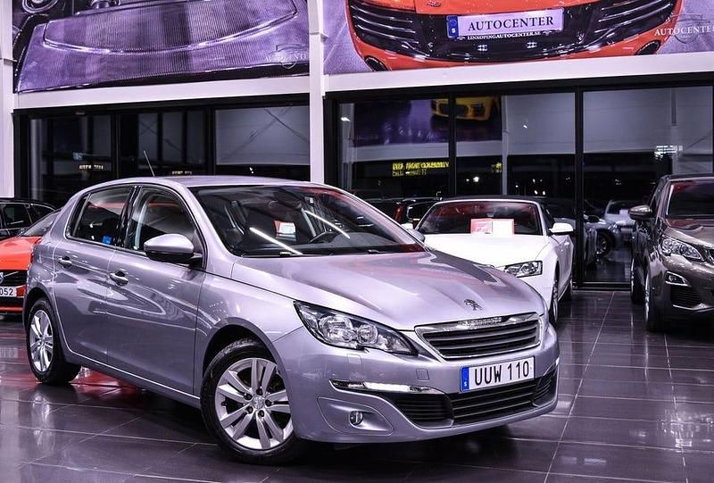 Begagnad Peugeot 308 Active 120 HK (88 kW) 2017 Grå Halvkombi