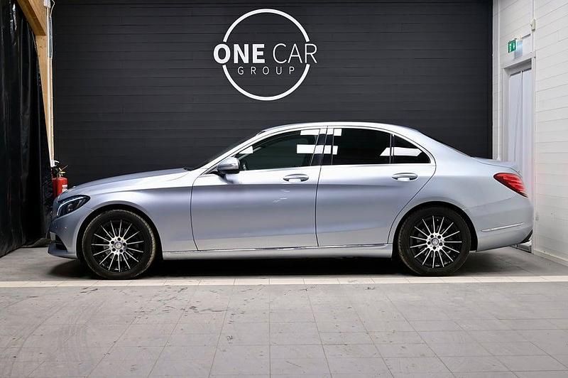 Begagnad Mercedes C220 Avantgarde 170 HK (125 kW) 2014 Silver Sedan