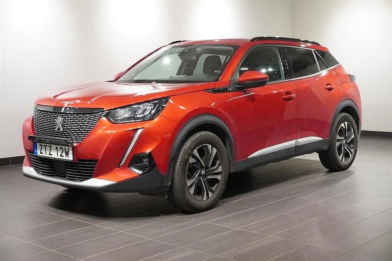 Röd Begagnad 2021 Peugeot 2008 Allure SUV | 199 800 kr (Marknadspris) - Bild 1/2