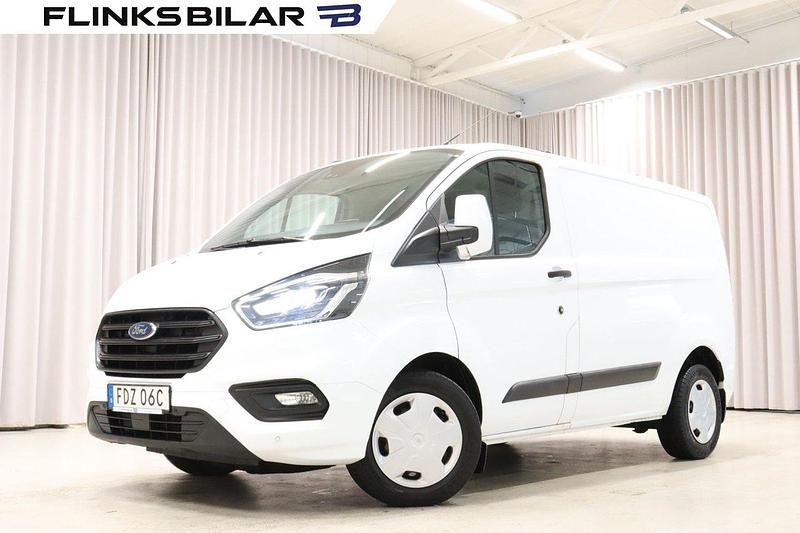 Vit Begagnad 2020 Ford Transit Custom Van | 199 900 kr (Marknadspris) - Bild 1/4