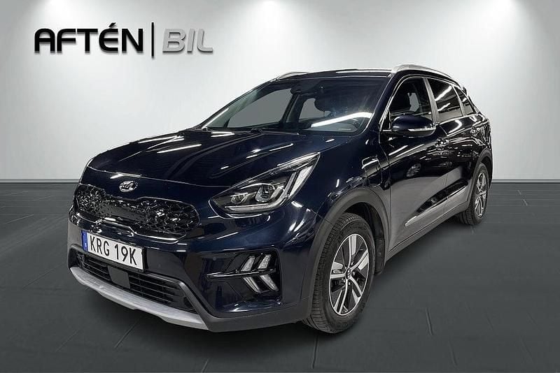 Gravity blue metallic Begagnad 2019 Kia Niro Advance SUV | 189 800 kr (Lite dyr) - Bild 1/3