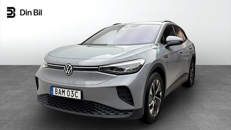 Grå Begagnad 2021 VW ID.4 Pro Performance SUV | 324 900 kr (Lite dyr) - Bild 1/4