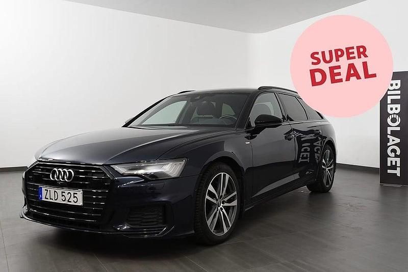 Blå Begagnad 2018 Audi A6 S-Line Kombi | 389 500 kr (Dyr) - Bild 1/4