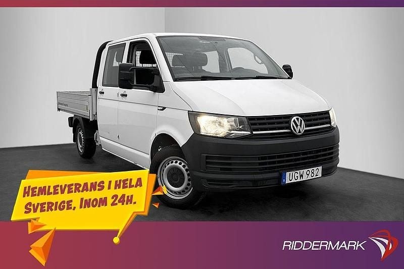Vit Begagnad 2018 VW Transporter Van | 259 900 kr - Bild 1/3