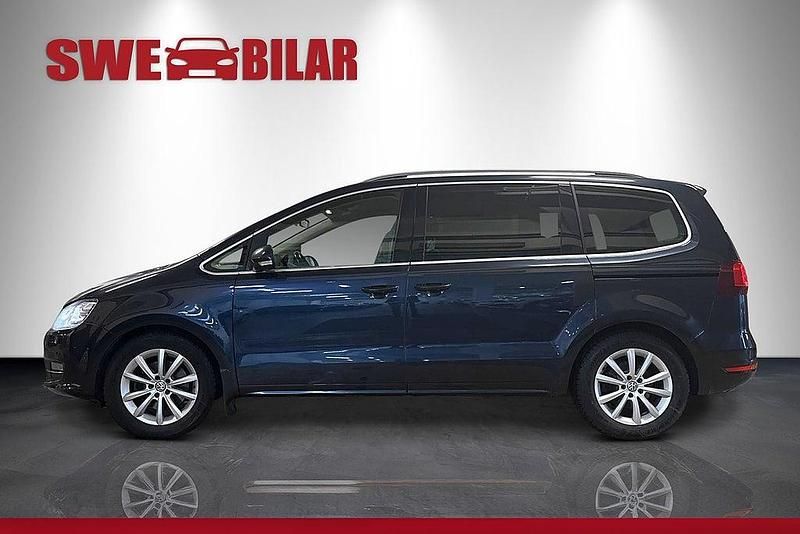 Begagnad VW Sharan GT 184 HK (135 kW) 2016 Blå Minibuss