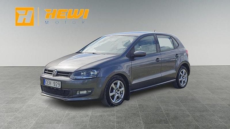 Mörkgrå Begagnad 2010 VW Polo S Halvkombi | 54 900 kr (Superpris) - Bild 1/4
