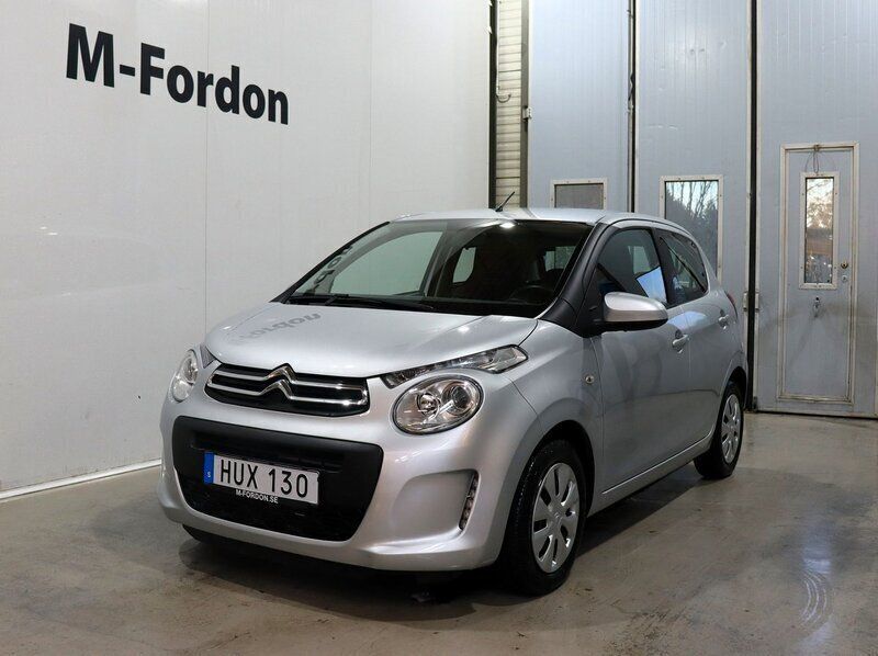Silver Begagnad 2018 Citroën C1 Halvkombi | 114 900 kr (Lite dyr) - Bild 1/4