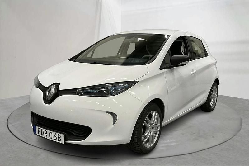 Vit Begagnad 2019 Renault Zoe Halvkombi | 110 000 kr (Bra pris) - Bild 1/4