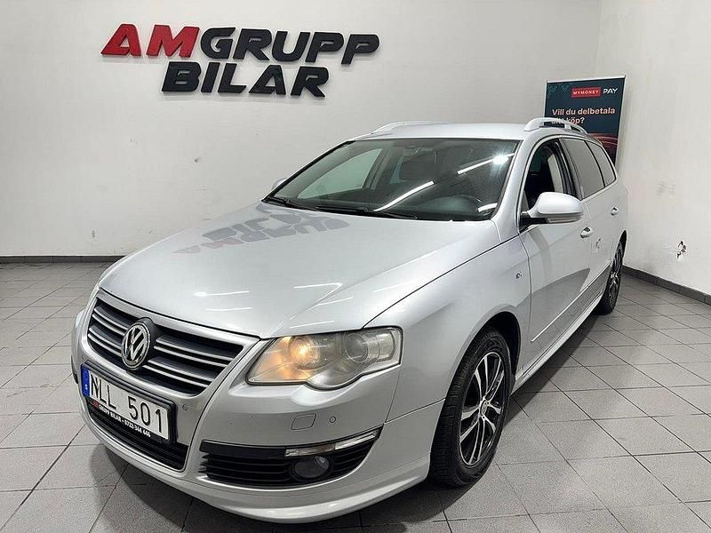 Silver Begagnad 2010 VW Passat Sportline Kombi | 49 900 kr - Bild 1/4