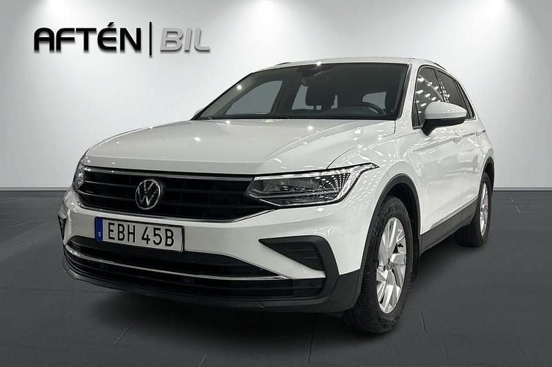 Begagnad VW Tiguan 150 HK (110 kW) 2021 Vit SUV
