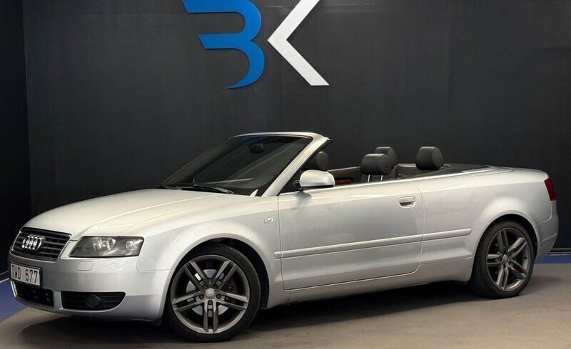 Silver Begagnad 2002 Audi A4 Cabriolet Cab | 59 900 kr - Bild 1/4