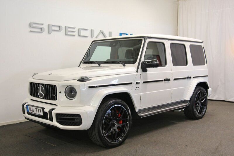 Vit Begagnad 2020 Mercedes G63 AMG AMG SUV | 1 549 000 kr - Bild 1/4