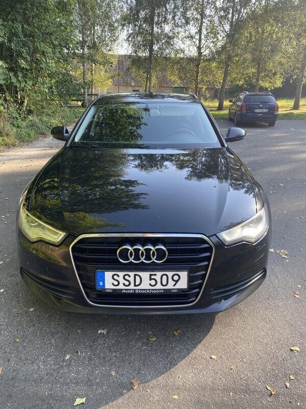 Svart Begagnad 2013 Audi A6 Proline Kombi | 79 000 kr (Marknadspris) - Bild 1/4