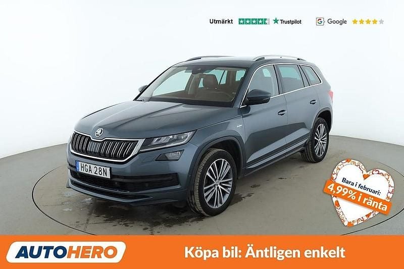 Begagnad Skoda Kodiaq LAURIN & KLEMENT 192 HK (141 kW) 2020 Grå SUV