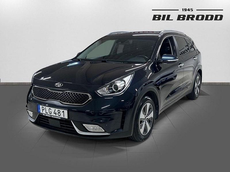 Blå Begagnad 2017 Kia Niro 2 SUV | 144 800 kr (Marknadspris) - Bild 1/4