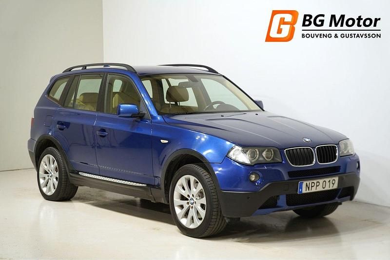 Blå Begagnad 2008 BMW X3 SUV | 79 900 kr - Bild 1/3