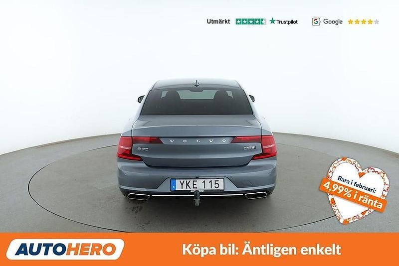 Begagnad Volvo S90 Inscription 235 HK (172 kW) 2017 Grå Sedan