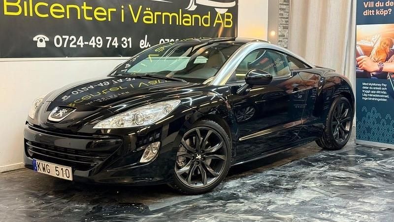 Begagnad Peugeot RCZ 200 HK (147 kW) 2010 Svart Sportkupé