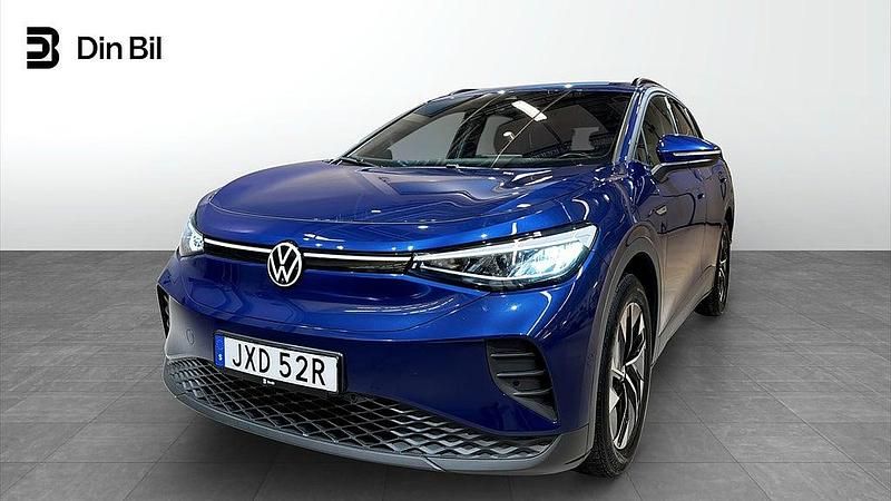 Blå Begagnad 2022 VW ID.4 Comfortline SUV | 309 900 kr (Bra pris) - Bild 1/4