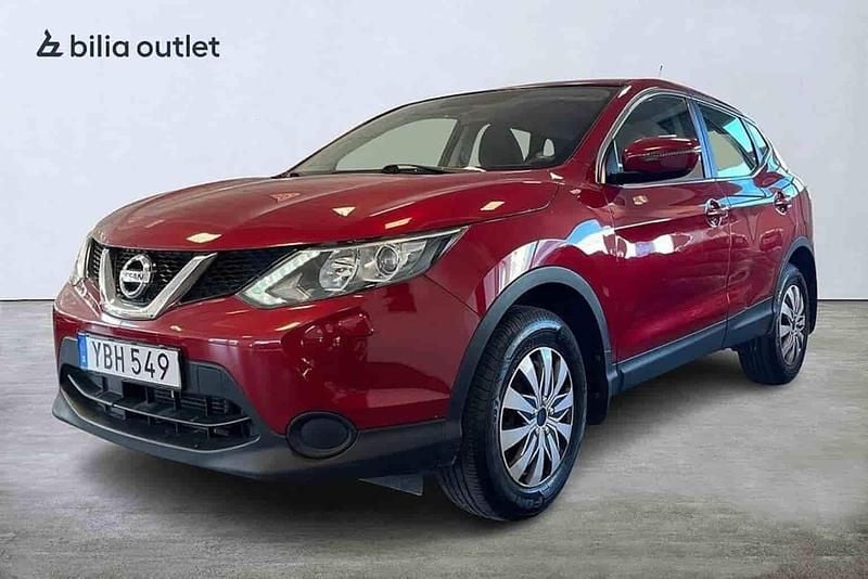 Begagnad Nissan Qashqai 116 HK (85 kW) 2015 Röd SUV