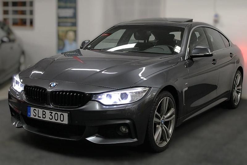 Grå Begagnad 2015 BMW 420 M Sport Halvkombi | 269 900 kr (Dyr) - Bild 1/4