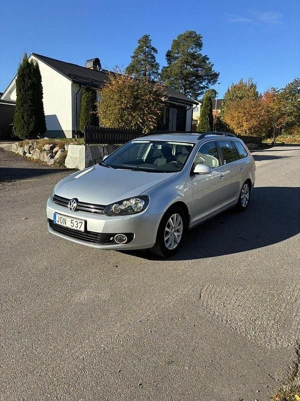 Silver Begagnad 2010 VW Golf VI Kombi | 44 900 kr (Bra pris) - Bild 1/4