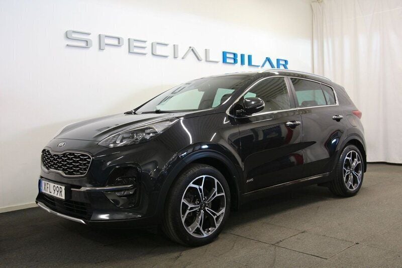Svart Begagnad 2019 Kia Sportage GT-Line SUV | 179 000 kr (Bra pris) - Bild 1/4